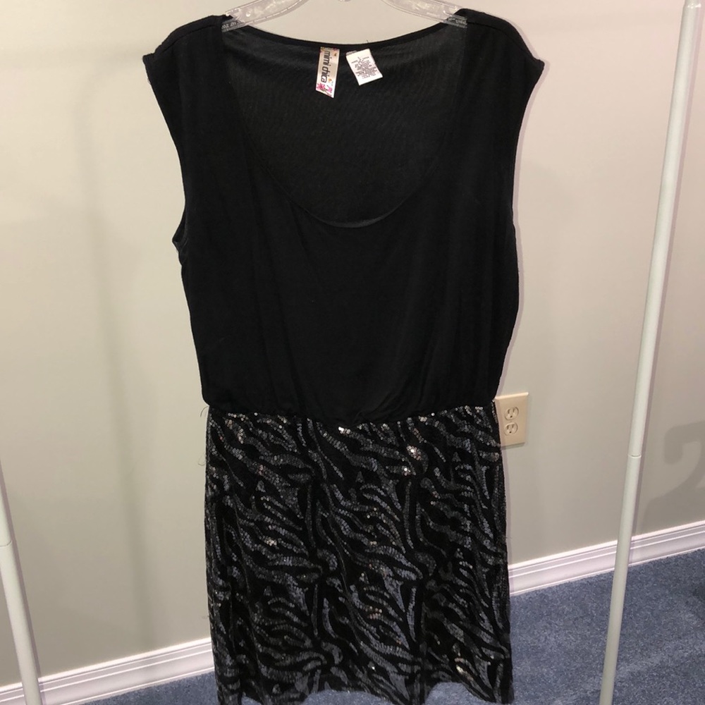 Sequence zebra club dress